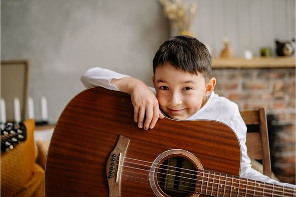 Boy with guitar